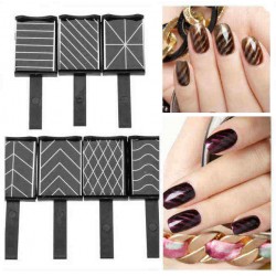 DIY 3D Nail Art Magnet Magnetic Stick Board Magic Polish
