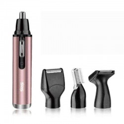 DSP 4 in 1 USB Charging Electric Nose Hair Trimmer Low Noise Nasal Hair Apparatus Multi-functional Nose Ear Hair Beard Eyebrow Shaver Hair Scraper