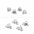 Dental Orthodontic Buccal Tube Tools
