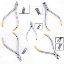 Dental Orthodontic Forceps Pliers Tool Cutter End Distal Wires Bending Plier KIM Teeth