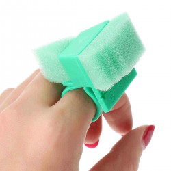 Dental Tools Sponge Cleaning Holder  Endo Ruler Finger Rings Fully Autoclavable Plastic Whitening