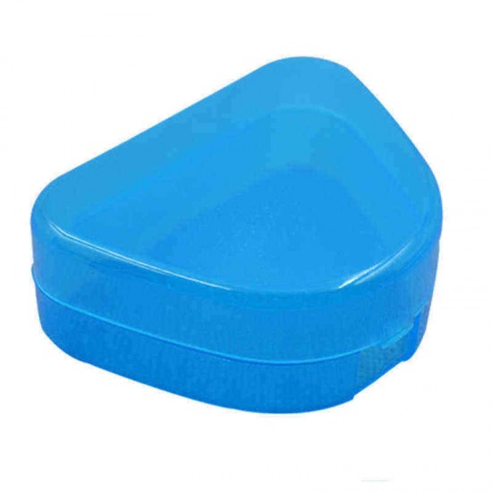 Denture Tooth Storage Case Orthodontics Brace Teeth Stray Mouth Guard Container Box