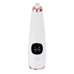 Dispaly 3 Gear Blackhead Remover Pore Facial Pore Cleanser Electric Acne Comedone Extractor Kit USB Rechargeable Electric Blackhead Suction