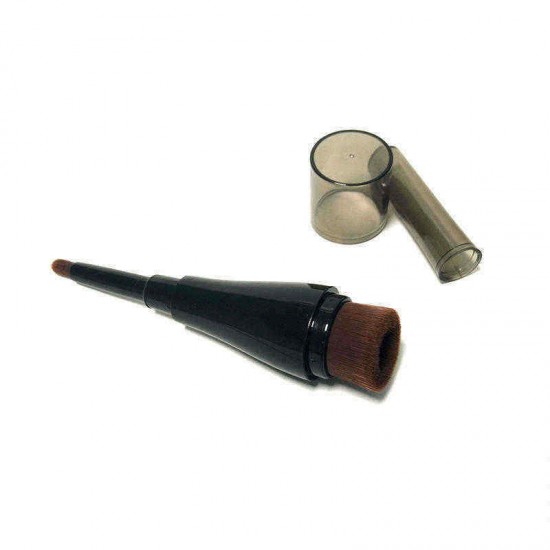 Double Head Brush Foundation Powder Contour Travel Cosmetic Tool Makeup Brushes Double Head Brush Foundation Powder Contour Travel Cosmetic Tool Makeup Brushes
