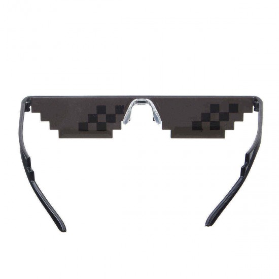 Double Row Pixels Glasses Photography Tools Cool Pose Style Toys