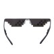 Double Row Pixels Glasses Photography Tools Cool Pose Style Toys