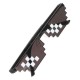 Double Row Pixels Glasses Photography Tools Cool Pose Style Toys