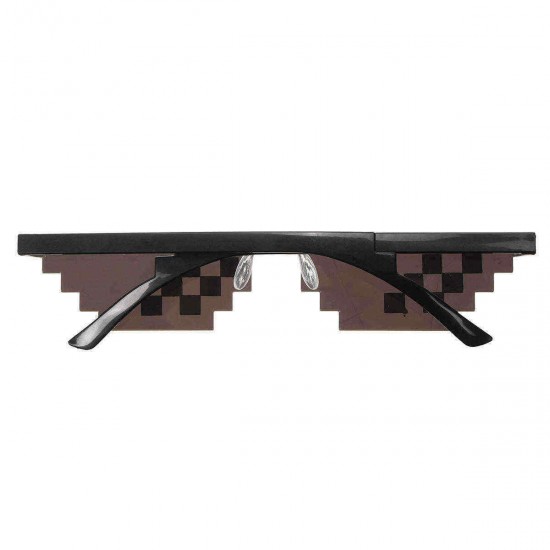 Double Row Pixels Glasses Photography Tools Cool Pose Style Toys