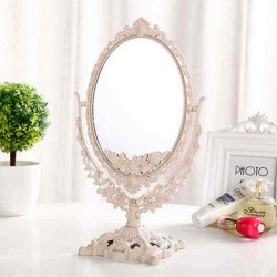 Double Side Ornate Freestanding Mirrors Dressing Table Mirror Vanity Mirror Gift
