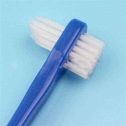 Double-headedDentures Brush Toothbrush Nylon Bristles