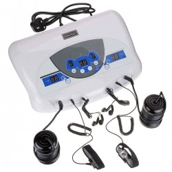 Dual Electric Ionic Cell Detox Foot Bath Spa Machine Home Relax Massager LCD w/ Mp3 Music Player