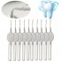 Dupont Silk Bristle Rotating Interdental Between Teeth Floss Brush Head Replacement Dental Care
