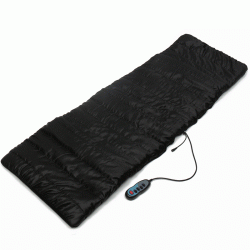 Durable Multi-functional Car Heated Folding Massage Cushion Pad Neck Shoulders Back Legs