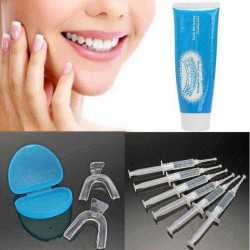 Durable Teeth Whitening Kit Tooth WhitenerTools 6Pcs Bleaching Dental Gel  Toothpaste Set