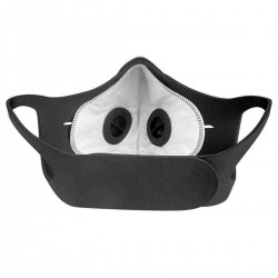 Dust Pollution Mask Activated Carbon Filter Dustproof Face Mask Air Pollution Mask for Allergy Woodworking Running
