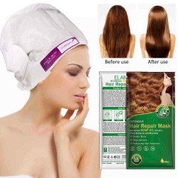 ELAIMEI Hair Repair Mask  Damage Nutritional Mask Free Steam Hair  Conditioner