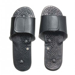 EU US Plug Electronic Pulse Digital Full Body Acupuncture Therapy Massager Slipper