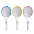 Electric Fly Swatter Mosquito Swatter Zapper Bug Zapper Tennis Racket Shape Kills Insects Gnats Mosquitoes Bugs Mosquito Dispeller