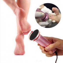 Electric Foot File Callus Remover 360° Rotary Callus Remover Tool Electric Foot File with Replacement Sandpaper Discs Pedicure Tool