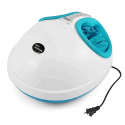 Electric Foot Massager Machine Plantar Relaxing Kneading Rolling Calf Leg Vibration With Remote Control 3 Levels Adjust