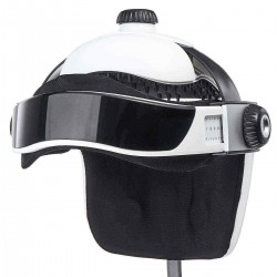 Electric Head Massage Machine Air Pressure Vibrating Scalp Relax Music Helmet Massager