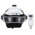 Electric Head Massage Machine Air Pressure Vibrating Scalp Relax Music Helmet Massager