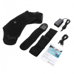 Electric Heat Therapy Adjustable Brace Back Support Belt Dislocated Shoulder Rehabilitation Arthritis Pain Relief Wrap
