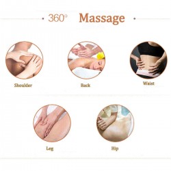Electric Massager Kneading Back Neck Body Shoulder Shawl Neck Heating Therapy Blood Circulation