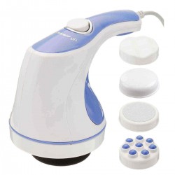Electric Massager Massage Neck Shoulder Arm Back Leg Foot W/ Four Massage Heads