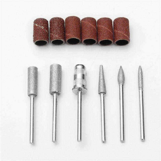 Electric Nail Drill Pen Metal Bits File Grinding Polishing Engraving Cutting Pedicure Machine Electric Nail Drill Pen Metal Bits File Grinding Polishing Engraving Cutting Pedicure Machine