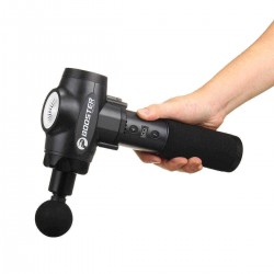 Electric Percussion Fascia Massager 9 Adjustable Speed Muscle Vibration Relaxation Deep Therapy Device with 5 Massager Heads