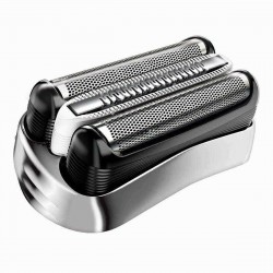 Electric Shaver Replacement For Braun 32s 3 Series Foil Replacement Cassette Cartridge Silver