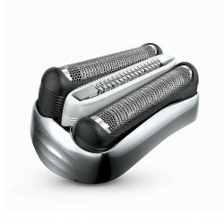 Electric Shaver Replacement For Braun 32s 3 Series Foil Replacement Cassette Cartridge Silver