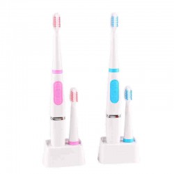 Electric Toothbrush IPX7 Waterproof One-touch Switch Soft Brush Head Low Noise Teeth Brush Whitening Kit