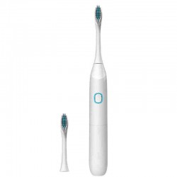Electric Toothbrush Vibrating Toothbrush with Replacement Heads Acoustic Wave Vibration Waterproof Soft Electric Toothbrush IPX7 Waterproof