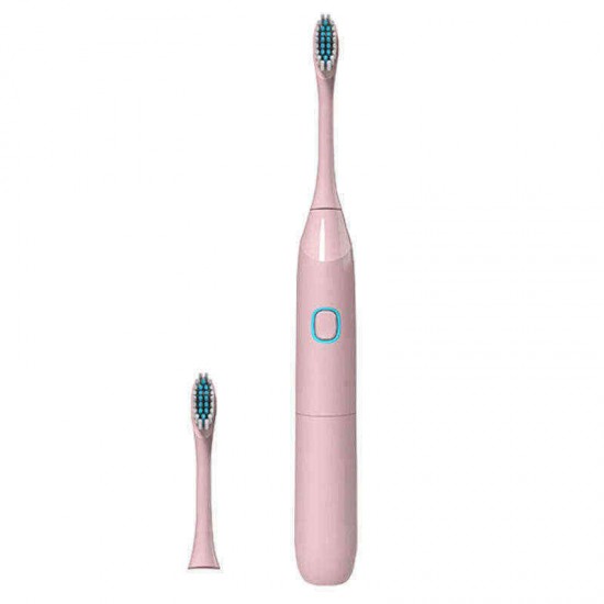 Electric Toothbrush Vibrating Toothbrush with Replacement Heads Acoustic Wave Vibration Waterproof Soft Electric Toothbrush IPX7 Waterproof Electric Toothbrush Vibrating Toothbrush with Replacement Heads Acoustic Wave Vibration Waterproof Soft Electric Toothbrush IPX7 Waterproof