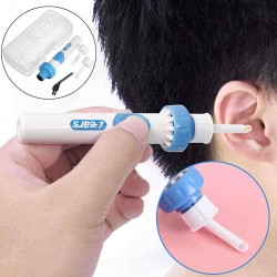 Electric Vacuum Earwax Cleaner Suck Vibration Ear Spoon Removal Painless Tool