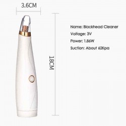 Electronic Blackhead Remover Vacuum Suction Facial Pore Acne Cleaner Extractor