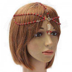 Elegant Charming Retro Beads Crystal Hairband Pearl Headband Hair Accessories