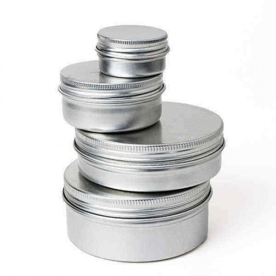 Empty Refillable Bottles Cosmetic Pot Jar Tin Container 15ml/50ml/100ml/150ml Empty Refillable Bottles Cosmetic Pot Jar Tin Container 15ml/50ml/100ml/150ml