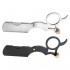 Ergonomic Manual Straight Razor Portable Stainless Steel Eyebrow Trimmer