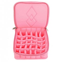 Essential Oils Bottle Holder Bag Lipstick Storage Organizer Velvet Storage Adjustable Aromatherapy Box Case