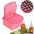 Essential Oils Bottle Holder Bag Lipstick Storage Organizer Velvet Storage Adjustable Aromatherapy Box Case