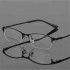 Eye Glasses Half Rimless Glasses Frame Eyeglasses Clear Lens Metal&TR90 Optical Glasses RX Spectacles