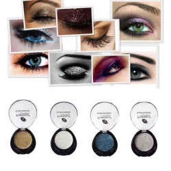 Eye Shadow Shimmer Pearl Glitter Pigment Face Cosmetic 4 Colors