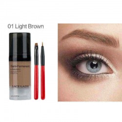 Eyebrow Gel Dyed Cream Waterproof Lasting Eyebrow Tint With Brush Eye Makeup Cosmetic 12ml