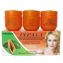FEIQUE PAPAYA Facial Cream Cleanser Whitening Freckle Remover Nourishing Brighten Cream