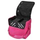 Fabric Portable Makeup Case Box With Shoulder Straps