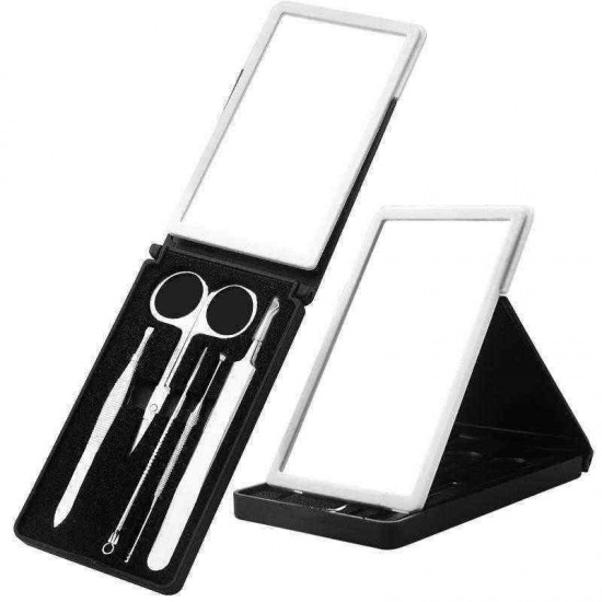 Face Care Blackhead Pimple Blemish Comedone Extractor Remover Tool Acne Removal Set With Mirror Face Care Blackhead Pimple Blemish Comedone Extractor Remover Tool Acne Removal Set With Mirror