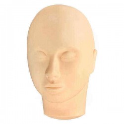Face Eyelash Makeup Training Mannequin Head